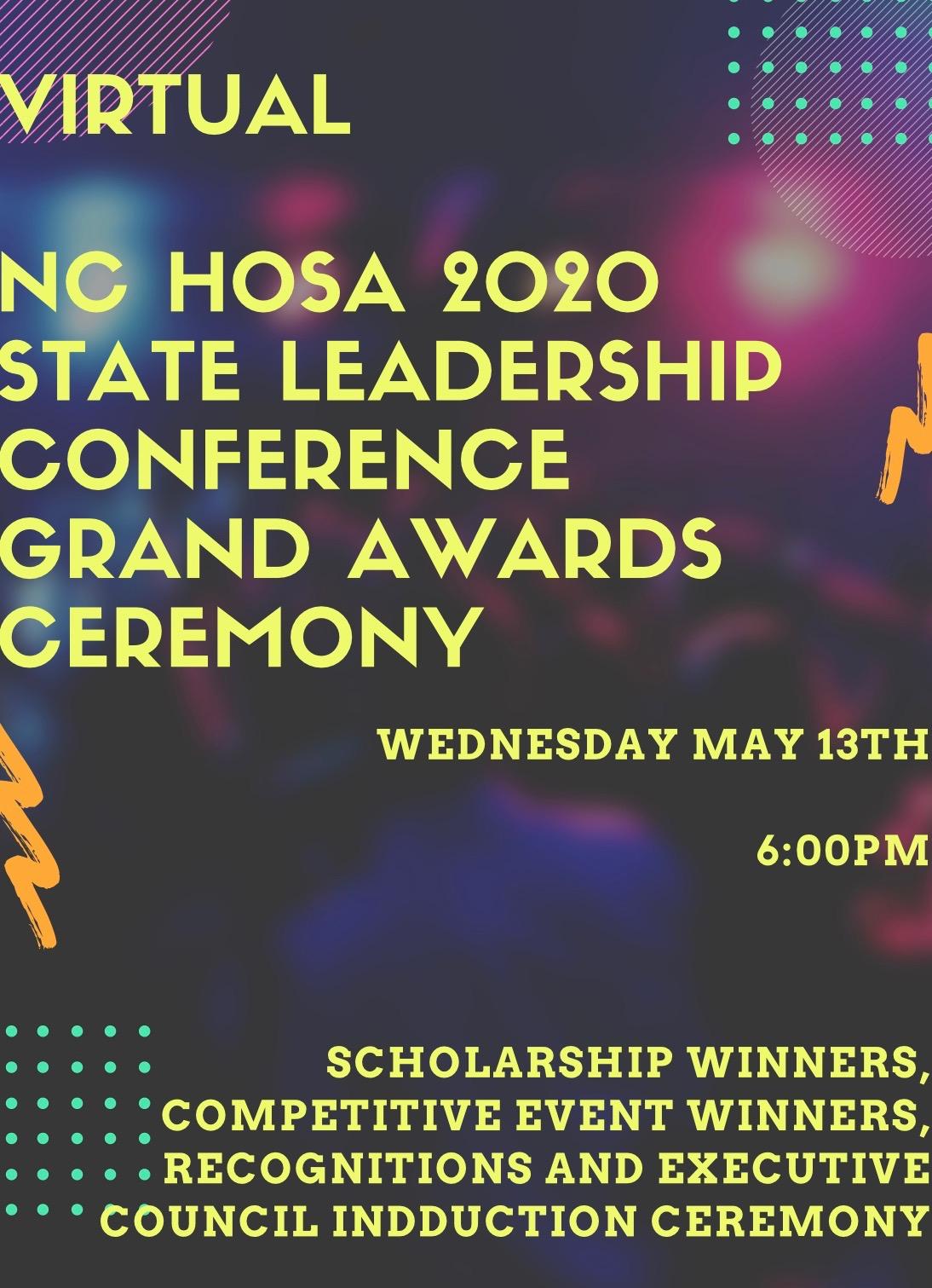 NC HOSA 2020 Awards Ceremony